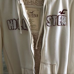 Hollister fur jacket